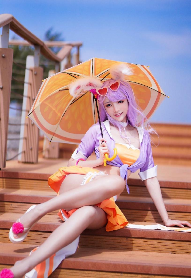 碧蓝航线  夏日满满  cos