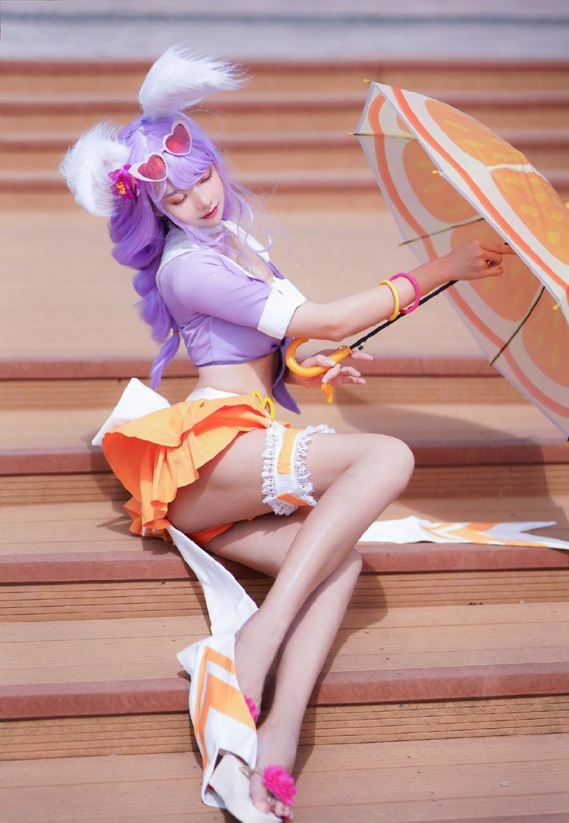 碧蓝航线  夏日满满  cos