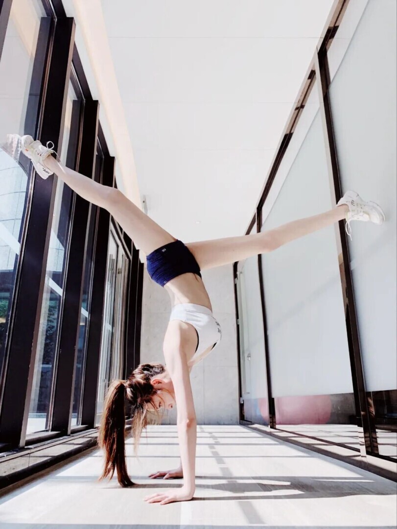 健身美女有好身材