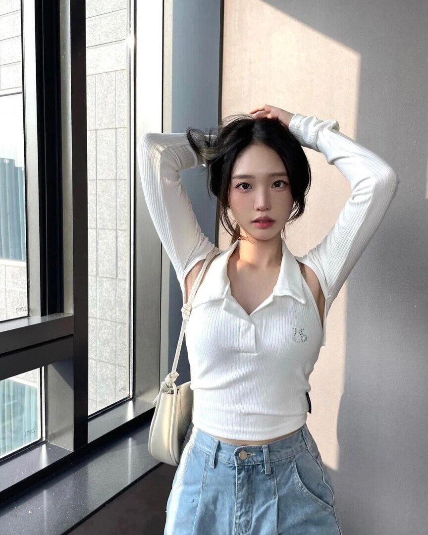 健身美女有好身材