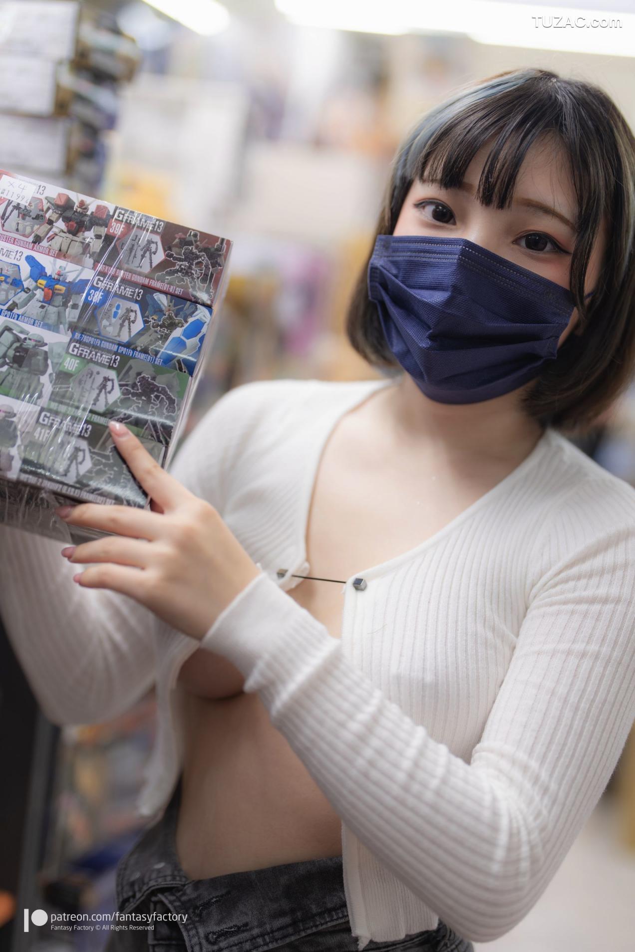 小丁Ding 网络相册泄露版 白色护胸