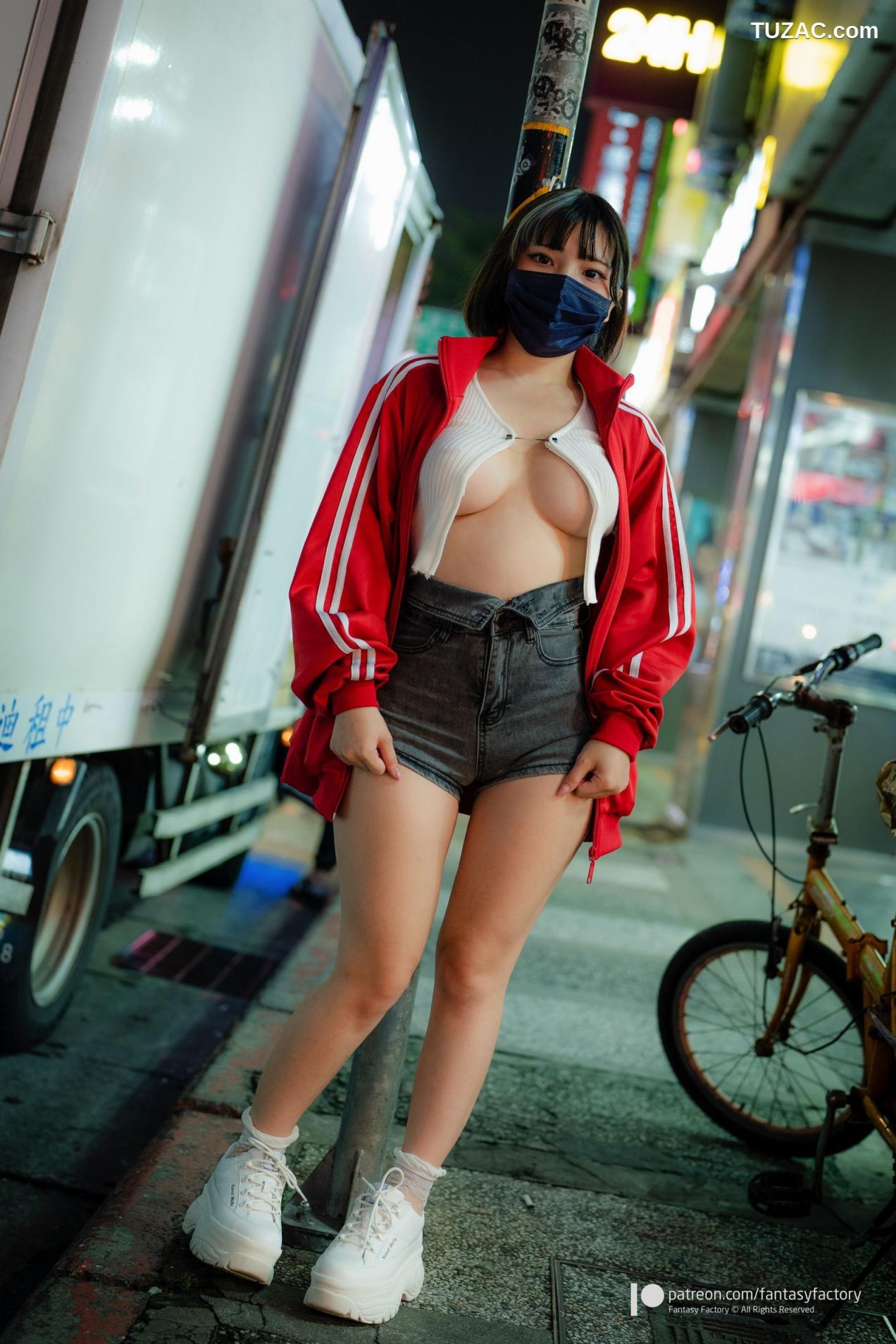 小丁Ding 网络相册泄露版 白色护胸