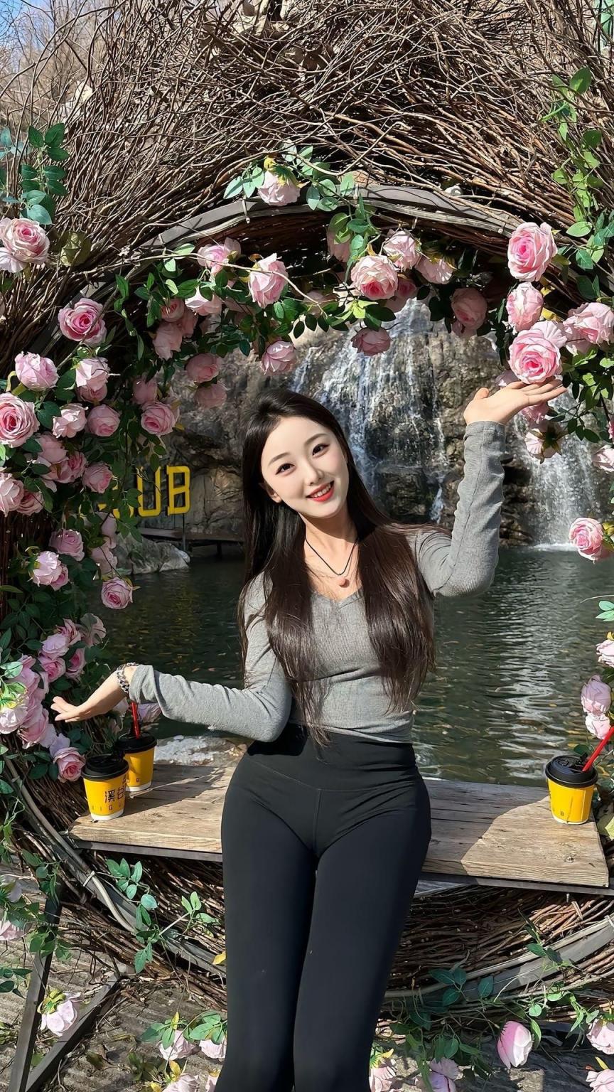 瑜伽裤的美