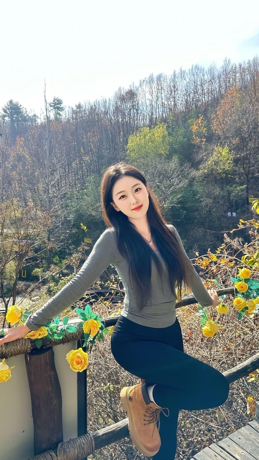 瑜伽裤的美