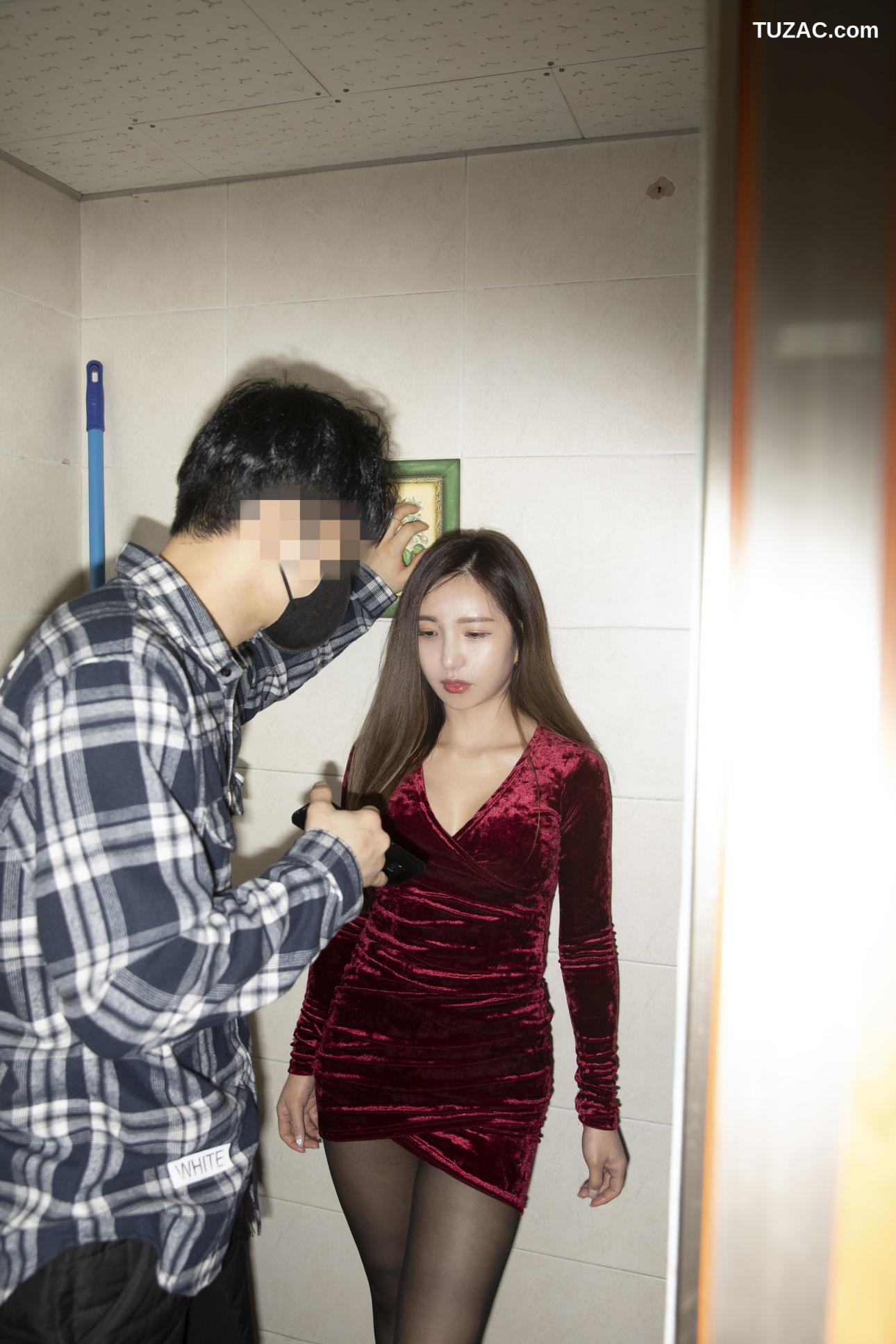 韩国美女-LeeHa-挑逗美女教师-黑丝爆乳